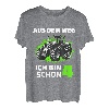 Kinder Traktor Trecker Kinder 4. Geburtstag 4 Jahre Mädchen Junge T-Shirt