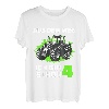 Kinder Traktor Trecker Kinder 4. Geburtstag 4 Jahre Mädchen Junge T-Shirt