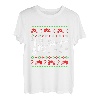 Ugly Christmas Dirt Bike Weihnachten Motocross Xmas Geschenk T-Shirt