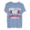 60. Geburtstag 1962 Erwachsen Lustig Endlich 60 T-Shirt