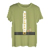 Weihnachtsmann Kostüm Weihnachten Santa Claus Herren Damen T-Shirt