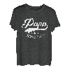 Herren Papa Since 2019 Shirt Geburtsjahr Vater Schwanger Geschenk