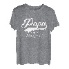 Herren Papa Since 2019 Shirt Geburtsjahr Vater Schwanger Geschenk