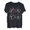 Farbenfrohes Rhönrad mit Rhönradturnerin T-Shirt