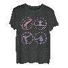 Farbenfrohes Rhönrad mit Rhönradturnerin T-Shirt