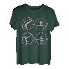 Farbenfrohes Rhönrad mit Rhönradturnerin T-Shirt