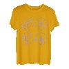 Farbenfrohes Rhönrad mit Rhönradturnerin T-Shirt