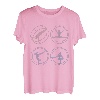 Farbenfrohes Rhönrad mit Rhönradturnerin T-Shirt