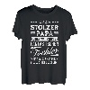 Herren Ich bin stolzer Papa einer wahnsinnig fantastischen Tochter T-Shirt