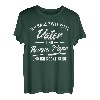 Herren Ich habe zwei Titel Vater und Bonus Papa und ich rocke beide T-Shirt