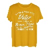 Herren Ich habe zwei Titel Vater und Bonus Papa und ich rocke beide T-Shirt