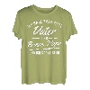 Herren Ich habe zwei Titel Vater und Bonus Papa und ich rocke beide T-Shirt