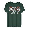 Danke Papa & Mama Dass Ich Kein Wessi Bin DDR Ostdeutscher T-Shirt