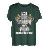 Vater Opa Wikinger Skandinavien Krieger Walhalla Geschenk T-Shirt