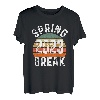 Vintage Spring Break 2023 Schule Familie Strand Urlaub T-Shirt