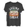 Vintage Spring Break 2023 Schule Familie Strand Urlaub T-Shirt
