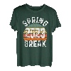 Vintage Spring Break 2023 Schule Familie Strand Urlaub T-Shirt