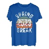 Vintage Spring Break 2023 Schule Familie Strand Urlaub T-Shirt