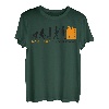 Maurer Evolution T-Shirt für Maurer Vater und Maurer T-Shirt