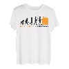 Maurer Evolution T-Shirt für Maurer Vater und Maurer T-Shirt