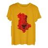 Albanien Karte Albanische Flagge Kosovo Reise Albaner Stolz T-Shirt
