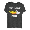 So rolle ich T-Shirt