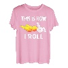 So rolle ich T-Shirt