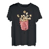 Fasching & Karneval - Retro Popcorn Kostüm T-Shirt