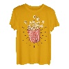 Fasching & Karneval - Retro Popcorn Kostüm T-Shirt