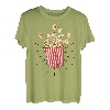 Fasching & Karneval - Retro Popcorn Kostüm T-Shirt