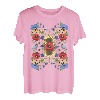Ukrainische Vögel und rote Mohnblumen Süße ukrainische Vyshyvanka mit Blumen T-Shirt
