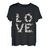 Ich Liebe Kaninchen Hasenliebe Kaninchen Liebhaber Hasen T-Shirt
