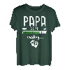 Herren Papa 2021 Loading Shirt Werdender Papa Geschenk Vatertag T-Shirt