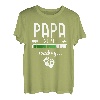 Herren Papa 2021 Loading Shirt Werdender Papa Geschenk Vatertag T-Shirt