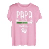 Herren Papa 2021 Loading Shirt Werdender Papa Geschenk Vatertag T-Shirt