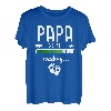 Herren Papa 2021 Loading Shirt Werdender Papa Geschenk Vatertag T-Shirt