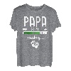 Herren Papa 2021 Loading Shirt Werdender Papa Geschenk Vatertag T-Shirt