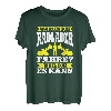 Warum Ich Radlader Fahre? Spruch Bau Radladerfahrer Bagger T-Shirt