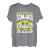 Warum Ich Radlader Fahre? Spruch Bau Radladerfahrer Bagger T-Shirt