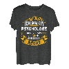 Herren Ich Bin Ein Psychologe Immer Recht Für Männer Psychologie T-Shirt