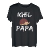 Herren Igel Papa Geschenk für Den Igel-Vater Haustier Hedgehog T-Shirt