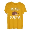 Herren Igel Papa Geschenk für Den Igel-Vater Haustier Hedgehog T-Shirt