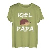 Herren Igel Papa Geschenk für Den Igel-Vater Haustier Hedgehog T-Shirt