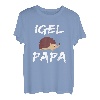 Herren Igel Papa Geschenk für Den Igel-Vater Haustier Hedgehog T-Shirt