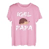 Herren Igel Papa Geschenk für Den Igel-Vater Haustier Hedgehog T-Shirt