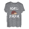 Herren Igel Papa Geschenk für Den Igel-Vater Haustier Hedgehog T-Shirt