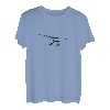 CH-53 Hubschrauber Militär Luftfahrt Silhouette Design T-Shirt