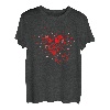 Damen Be Mine Valentinstag, niedliches Herz T-Shirt