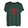 Damen Be Mine Valentinstag, niedliches Herz T-Shirt