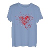 Damen Be Mine Valentinstag, niedliches Herz T-Shirt